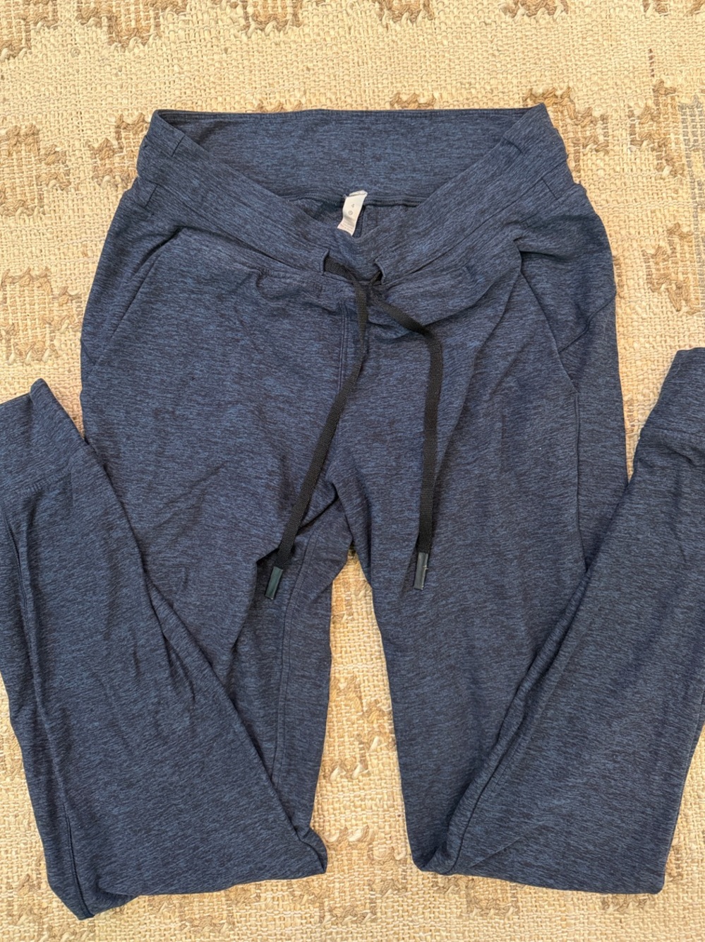 lululemon athletica Heathered Blue Lounge Joggers